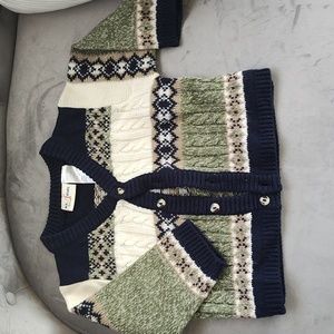 Multi Color Toddler Sweater